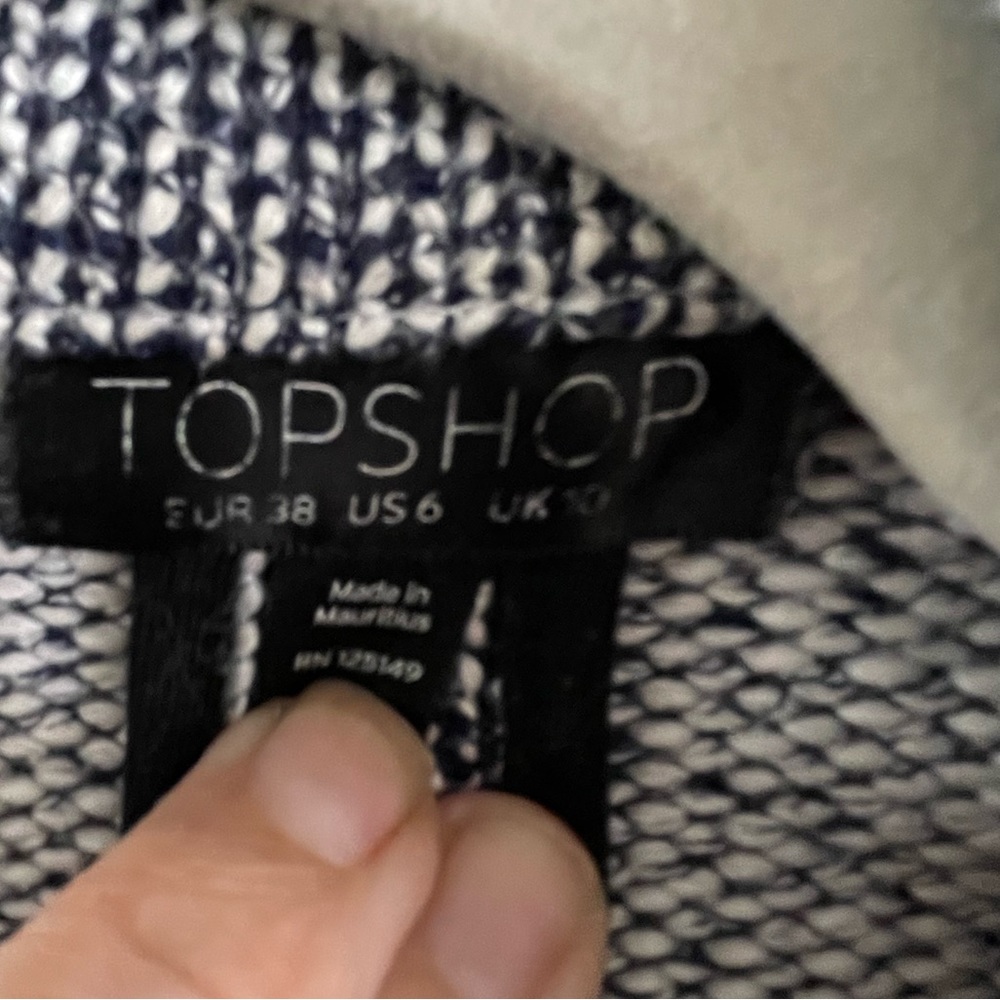 Top Shop Unstructured Blazer - Picture 3 of 8